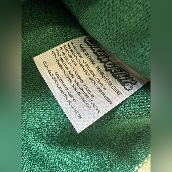 NEW Stranger Things X Cakeworthy Unisex Sz XL HAWKINS HIGH SCHOOL CARDIGAN - Picture 4 of 4